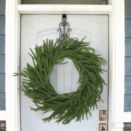Leaper Pack of 1 9FT Real Touch Norfolk Pine Garland in Green - thumbnail 3