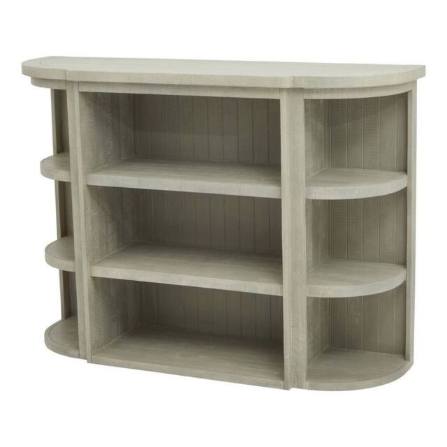 Lemon Pavilion Furniture and Decor Saltaire Collection 3-Shelf Unit - Pine - L45 x W153 x H110 cm - Grey