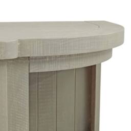 Lemon Pavilion Furniture and Decor Saltaire Collection 3-Shelf Unit - Pine - L45 x W153 x H110 cm - Grey - thumbnail 3