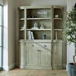 Lemon Pavilion Furniture and Decor Saltaire Collection 3-Shelf Unit - Pine - L45 x W153 x H110 cm - Grey - thumbnail 5