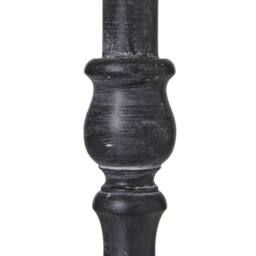 Wyld Haus Piana Slim Black Wooden Table Lamp with Linen Shade - Size: 11 inches - thumbnail 3