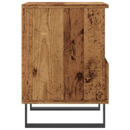 Berkfield Home Bedside Cabinets 2 pcs Old Wood 40x35x50 cm Engineered Wood in Brown - Size: 40 x 35 x 50 cm - thumbnail 6