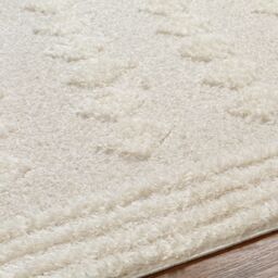 Livabliss Rodos-Modern Beige White Soft Plush Pile Living Bedroom Rug in Light Grey - Size: 200 cm x 275 cm - thumbnail 7
