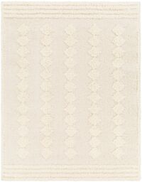 Livabliss Rodos-Modern Beige White Soft Plush Pile Living Bedroom Rug in Light Grey - Size: 200 cm x 275 cm - thumbnail 2