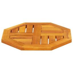 Berkfield Home Table Top 40x40x2 cm Octagonal Solid Wood Acacia in Brown - Size: 40 x 40 x 2 cm - thumbnail 1