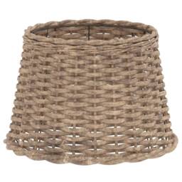 Berkfield Home Lamp Shade Brown √ò40x26 cm Wicker - Size: 40x26 cm - thumbnail 3
