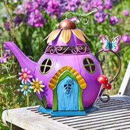 Marco Paul Pink Resin Fairy House 33cm (Teapot Studio)