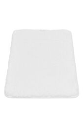 Living and Home Non-Slip Polyester Bath Mat in White - Size: 40 x 60 cm - thumbnail 4