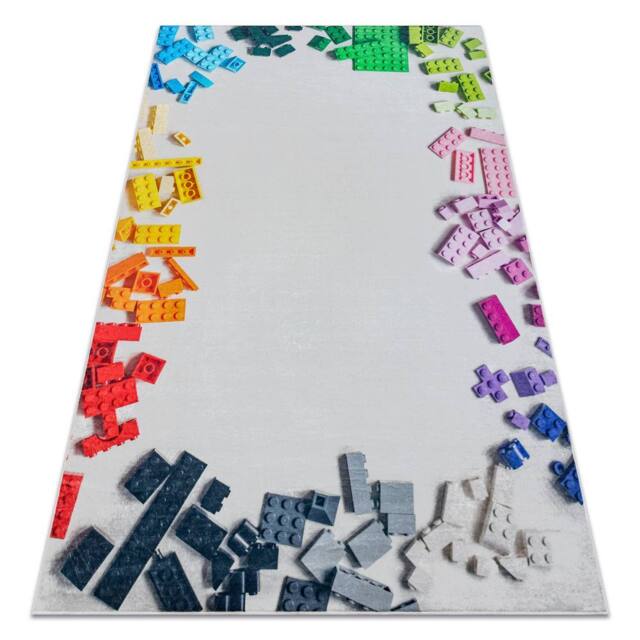 RugsX Bambino Rug in Grey - Size: 140 cm x 200 cm - image 1