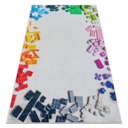 RugsX Bambino Rug in Grey - Size: 140 cm x 200 cm - thumbnail 1