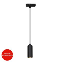 BRILONER Black 45W LED Pendant Light Track System