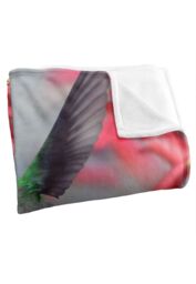 JQ Licensing Royce Mcclure Hummingbirds Silky Touch Super Soft Throw Blanket 152 X 127 cm in White - thumbnail 3