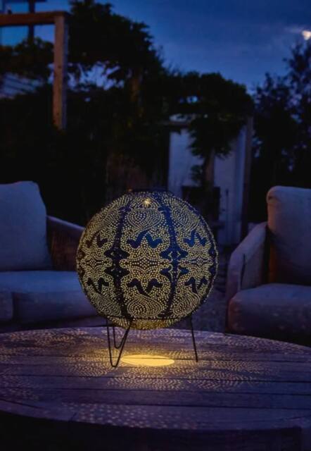 Garden Greatness Solar Hanging Globe Lantern - Size: 1 Pack - image 1