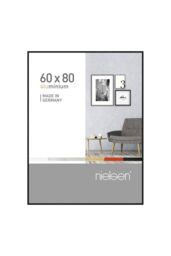 "nielsen Pixel 60x80cm Picture Frame (24""x32"") - Aluminium with Glass Front in Black - Size: 60x80 cm"