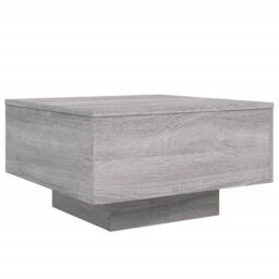 Berkfield Home Coffee Table Grey Sonoma 55x55x31 cm Engineered Wood - Size: 55 x 55 x 31 cm - thumbnail 2