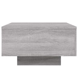 Berkfield Home Coffee Table Grey Sonoma 55x55x31 cm Engineered Wood - Size: 55 x 55 x 31 cm - thumbnail 6