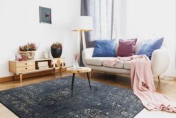 RugsX Nain Rug in Blue - Size: 80 cm x 150 cm - thumbnail 4