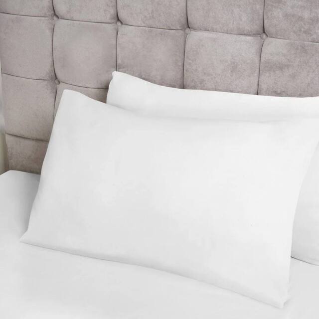 Voltico Soft Touch Pillowcase Pair Easy Care Non Iron - Grey White Black - image 1
