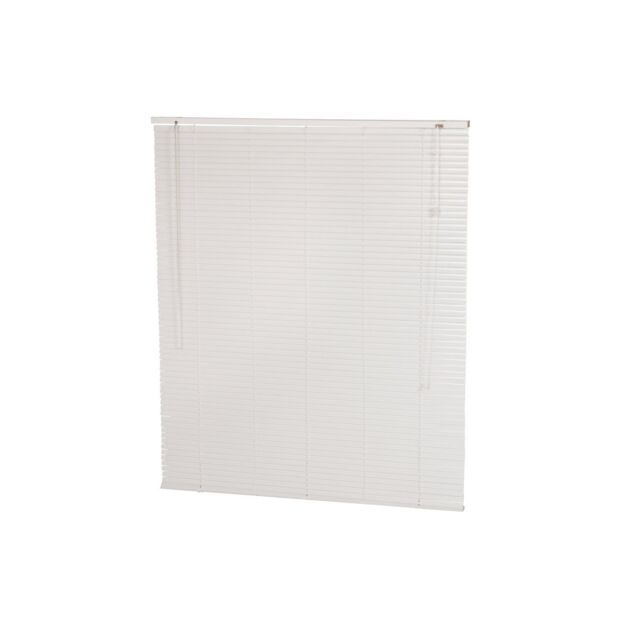 Oypla Aluminium White Venetian Window Blinds with Fixings - Size: 120 cm - image 1