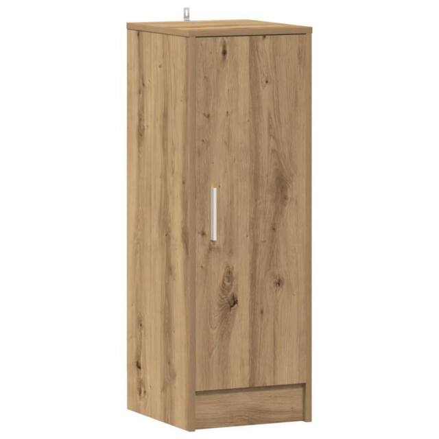 Berkfield Home Shoe Cabinet Old Wood 32x35x92 cm Engineered Wood in Brown - Size: 32 x 35 x 92 cm - image 1