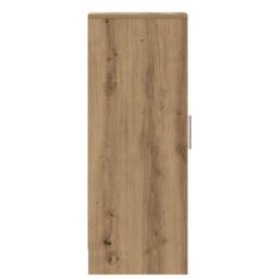 Berkfield Home Shoe Cabinet Old Wood 32x35x92 cm Engineered Wood in Brown - Size: 32 x 35 x 92 cm - thumbnail 5