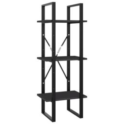 Berkfield Home 5-Tier Book Cabinet Grey 40x30x175 cm Engineered Wood - Size: 40 x 30 x 175 cm - thumbnail 5