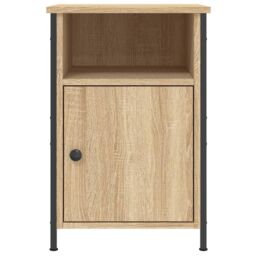 Berkfield Home Bedside Cabinet Sonoma Oak 40x42x60 cm Engineered Wood in Brown - Size: 40 x 42 x 60 cm - thumbnail 5