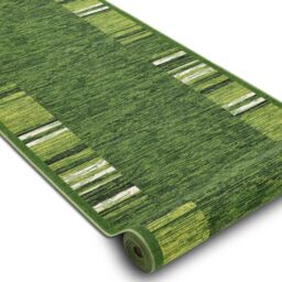 RugsX Anti-Slip Adagio Runner in Green - Size: 80 cm x 110 cm - thumbnail 2