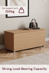 Home Discount Vida Designs Leon Versatile Storage Ottoman Bedroom Furniture in Brown - thumbnail 7