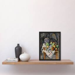 Artery8 Ginger Jar & Fruit Still Life Paul Cezanne Framed Wall Art Print - Size: A4 - thumbnail 4