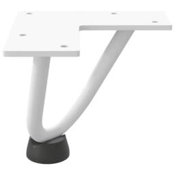 Berkfield Home Hairpin Table Legs 4 pcs White 10 cm Solid Steel - thumbnail 6