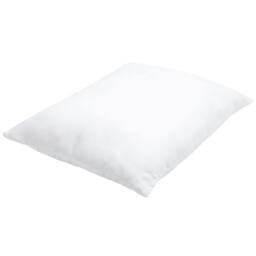 Wyld and Coco Set 2 White Microfibre Pillows Soft Hypoallergenic Side and Back - thumbnail 5