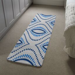 Benjamin Tate Design Seamless Boho Intricate Ogee Runner Rug in Natural - Size: 67 cm x 230 cm - thumbnail 4