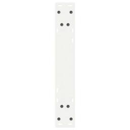 Berkfield Home Dining Table Legs 2 pcs White 60x(72-73.3) cm Steel - thumbnail 7