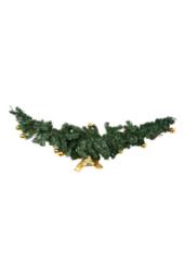 Living and Home Merry Christmas PVC Swag Wall Decoration with Ball, Flower, Bow & Bell - thumbnail 5