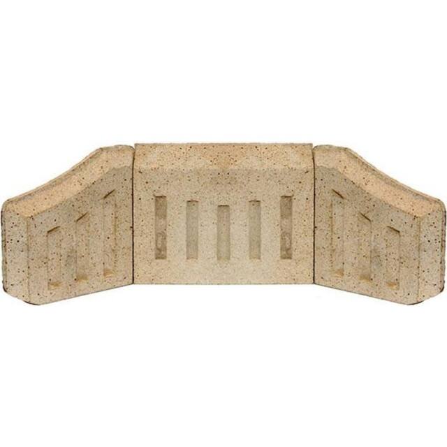 "Universal Textiles Fire Back Brick 8""" - image 1