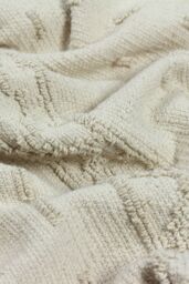Furn Boho Geometric Cotton Tufted Throw - thumbnail 2