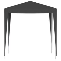 Berkfield Home Professional Party Tent 2x2 m Anthracite in Black - thumbnail 2