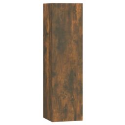 Berkfield Home 4 Piece TV Cabinet Set Smoked Oak Engineered Wood in Brown - thumbnail 7