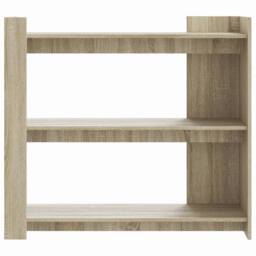 Berkfield Home Classic Console Table Sonoma Oak 100x35x90 cm Engineered Wood in Light Brown - Size: 100 x 35 x 90 cm - thumbnail 4