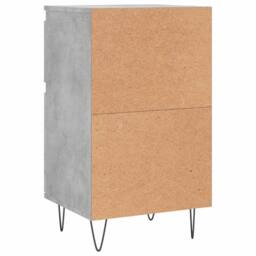 Berkfield Home Sideboards 2 pcs Concrete Grey 40x35x70 cm Engineered Wood - Size: 40 x 35 x 70 cm - thumbnail 9