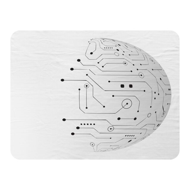 Benjamin Tate Design Circuit Technology Blanket in Natural - Size: 120 cm x 150 cm - image 1