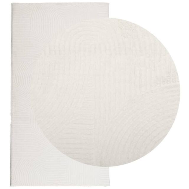 Berkfield Home Rug IZA Short Pile Scandinavian Look Cream 80x150 cm - Size: Medium - image 1