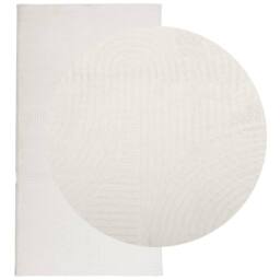 Berkfield Home Rug IZA Short Pile Scandinavian Look Cream 80x150 cm - Size: Medium - thumbnail 1
