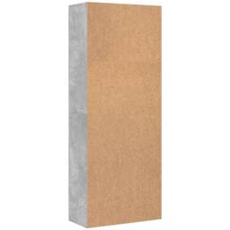 Berkfield Home Highboard Concrete Grey 70x35x180 cm Engineered Wood - Size: 70 x 35 x 180 cm - thumbnail 5
