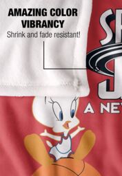 Space Jam 2 Sylvestor & Tweety Mono Color Silky Touch Super Soft Throw Blanket 152 X 127 cm in White - thumbnail 4
