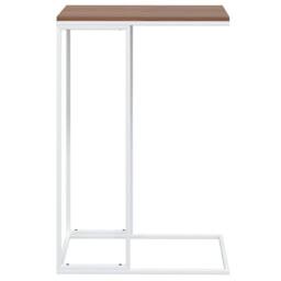 Berkfield Home Side Table White 40x30x59 cm Engineered Wood - Size: 40 x 30 x 59 cm - thumbnail 1
