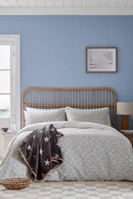 Helena Springfield 'Elmont' Cotton Duvet Cover Set in Grey - Size: Single - image 1