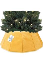 Deco Express Christmas Tree Skirt Gold Xmas Décor Decoration
