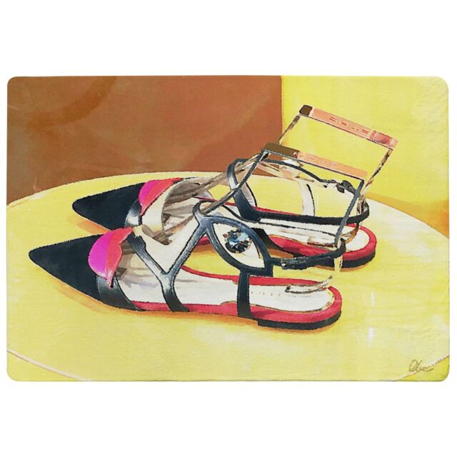 Benjamin Tate Design Pionty Shoes Rug in Natural - Size: Large - image 1